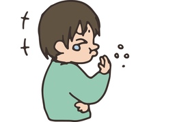 choke backのイラスト